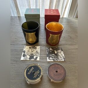 Cire Trudon Empty Candle Containers and packaging